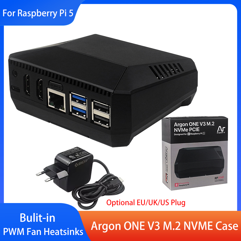 Pi Cooler - Casing Argon ONE V3 M.2 NVME