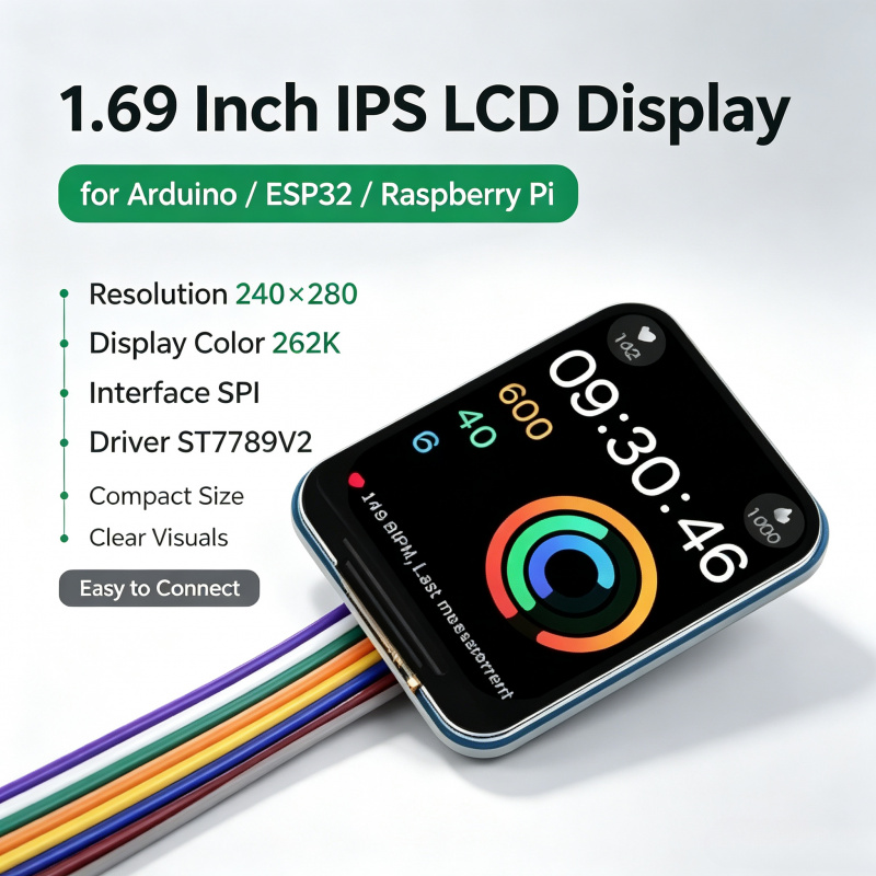 Pi Zero - Modul LCD IPS 1.69 Inci ST7789V2