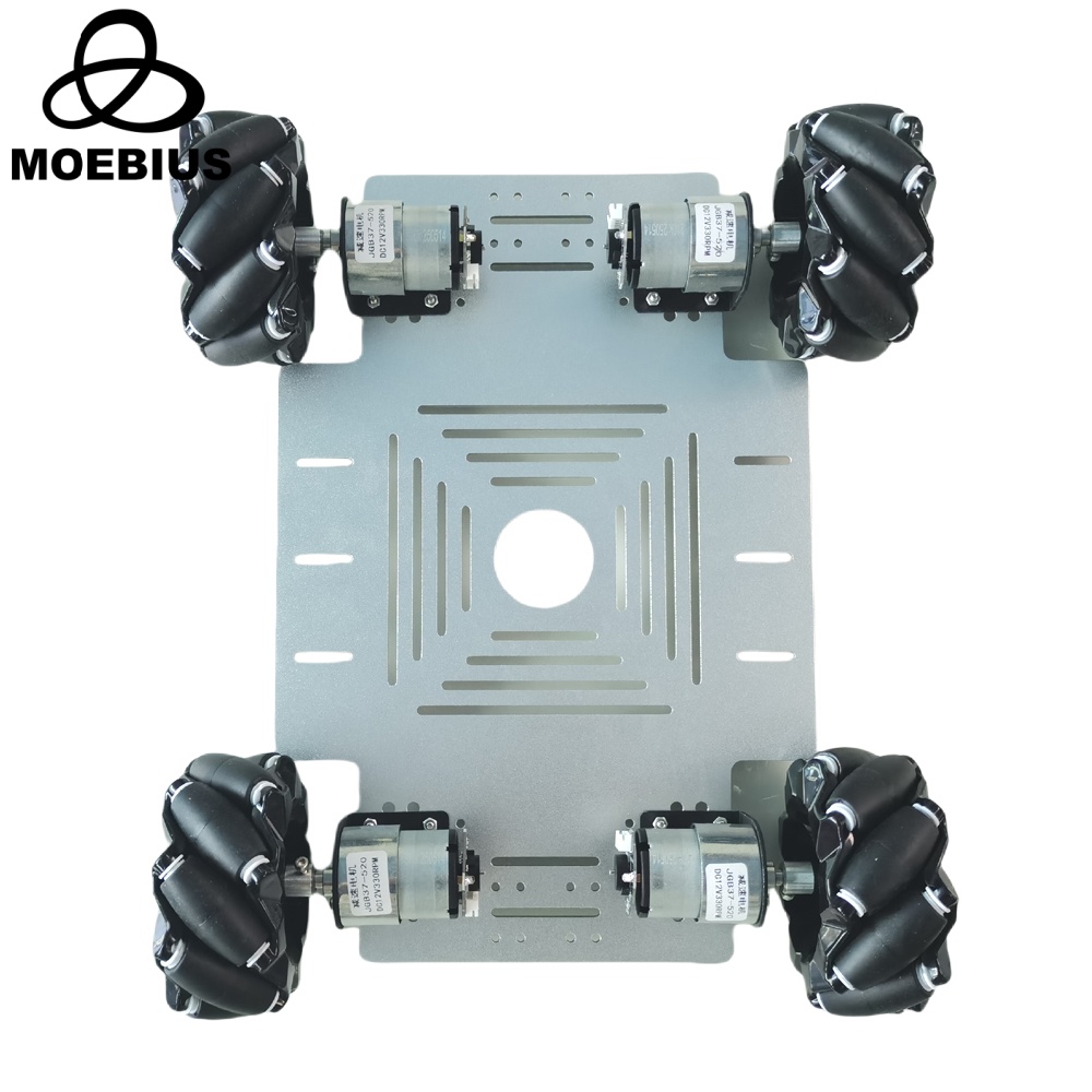 Kit Mobil Robot Roda Mecanum 4 - Arduino Kit ulasan dan harga