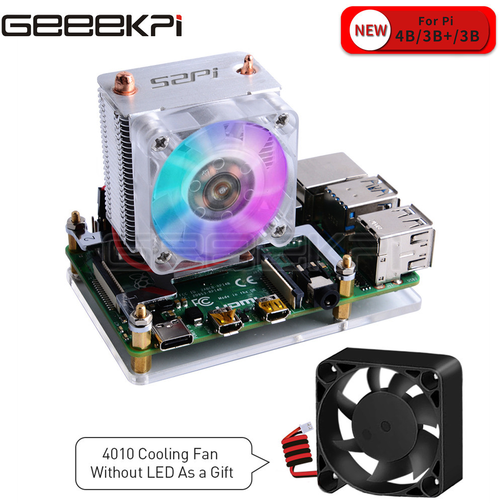 Geeekki Kipas Pendingin Menara - Pi 5 Case ulasan dan harga