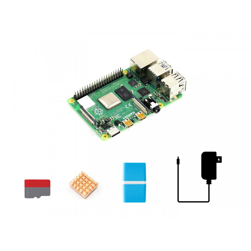 Raspberry Pi 4 Model B Starter - Raspberry Pi Kit ulasan dan harga