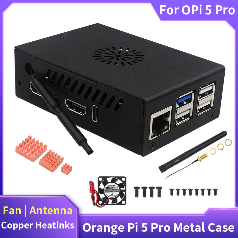 Casing Pi 5 Pro, kipas pending - Pi Cooler ulasan dan harga