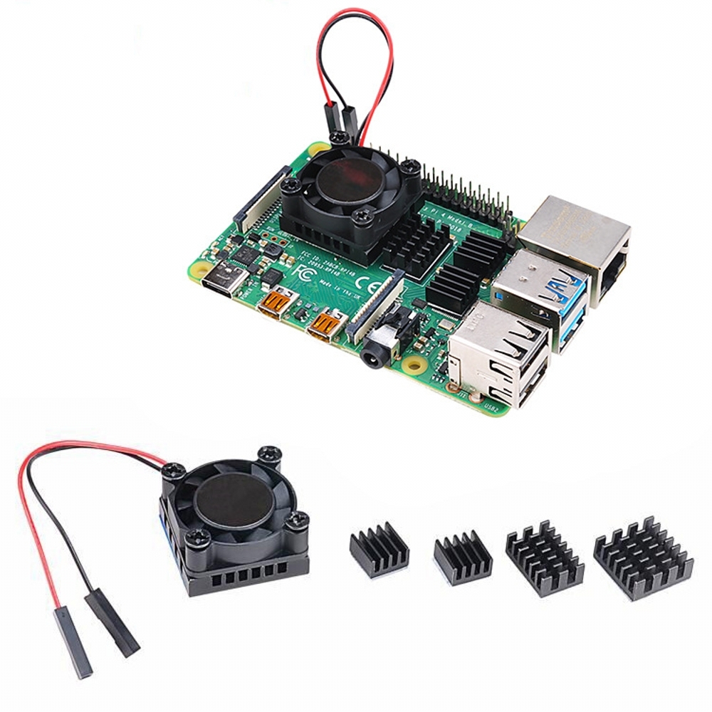 Kit kipas pendingin tunggal, K - Raspberry Pi 4 ulasan dan harga