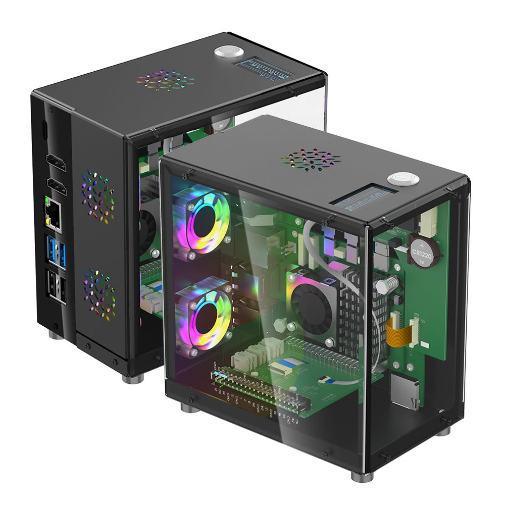 Kit Pelindung Casing Raspberry - Pi 5 Case ulasan dan harga