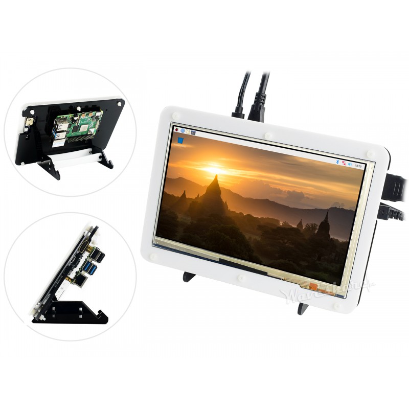 Kit Layar Raspberry Pi 4 Model - Pi 4 Case ulasan dan harga