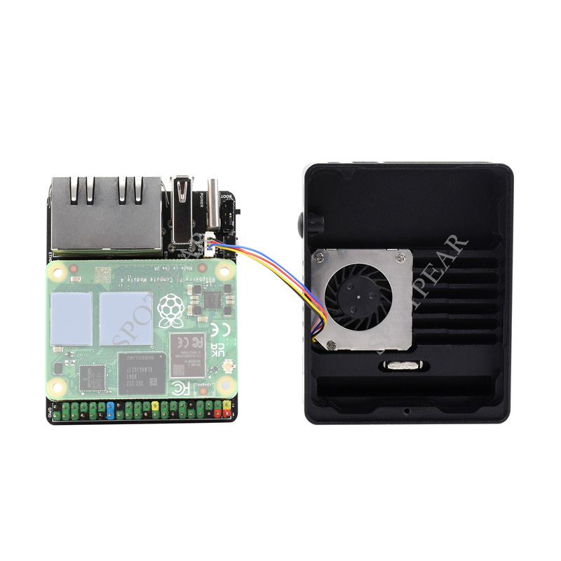 Raspberry Pi CM4 dual ETH mini - Pi 4 Case ulasan dan harga
