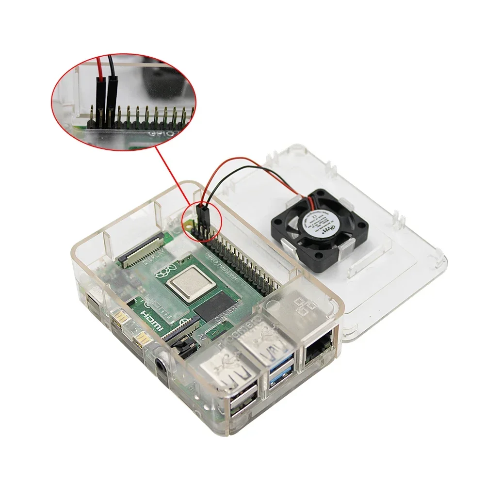 Kit pemula Raspberry Pi 4 8G 4 - Pi 4 Case ulasan dan harga
