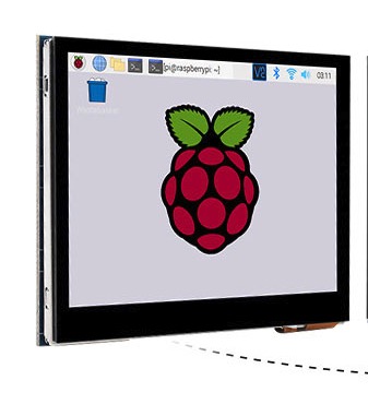 LCD Layar Sentuh Kapasitif 3,5 - Raspberry Pi ulasan dan harga